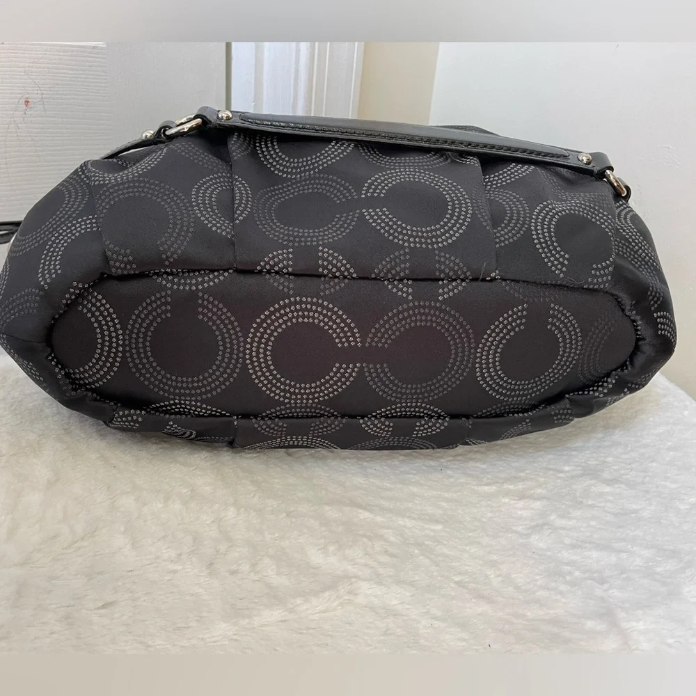Coach Madison Dotted Op Art Large Sophia Satchel